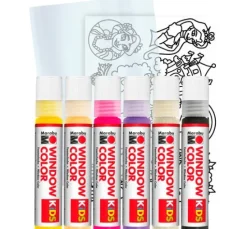 Marabu KiDS Window Color Set 