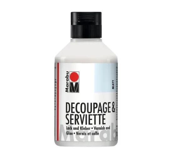 Marabu-Serviettenlack + Kleber, matt, 250ml