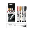 Marabu YONO Marker-Set "METALLIC"