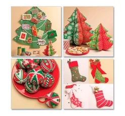 McCalls Schnittmuster M5778 "Weihnachtsdekoration"