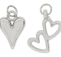 Metall Charms Herzen