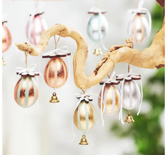 Metallglöckchen, 22 mm, 4 Stück
