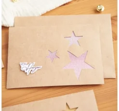 Metallic- und Glitzerpapier-Mix, A4, 32 Blatt