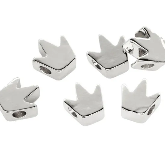 Metall Perlen Krone
