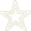 Metallring "Stern", Goldfarben