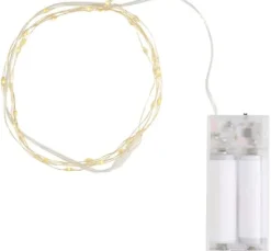 Micro-LED-Lichterkette "Blinkend" mit Timer 6/18 Std., 30 LEDs