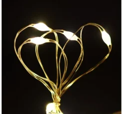 Micro LED Lichterkette "Blinkend" mit Timer 6/18 Std., 20 LEDs