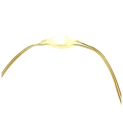 Micro-LED-Lichterkette, mit Timer, goldfarbener Draht, 10 LEDs