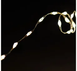 Micro-LED-Lichterkette mit Timer 6/18 Std., 40er LEDs