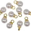 Mini-Anhänger "Perle", Gold