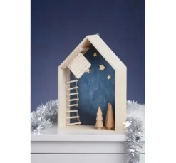 Miniatur Dachluke und Strickleiter