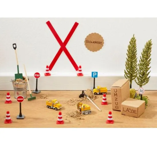 Miniatur Metall-Eimer
