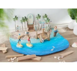 Miniatur Standup-Paddlerin
