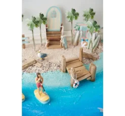 Miniatur Standup-Paddlerin