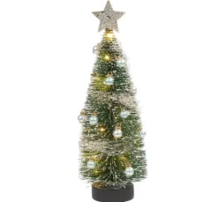Miniatur Tanne mit LED Beleuchtung, 20 cm