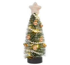 Miniatur Tanne mit LED Beleuchtung, 20 cm
