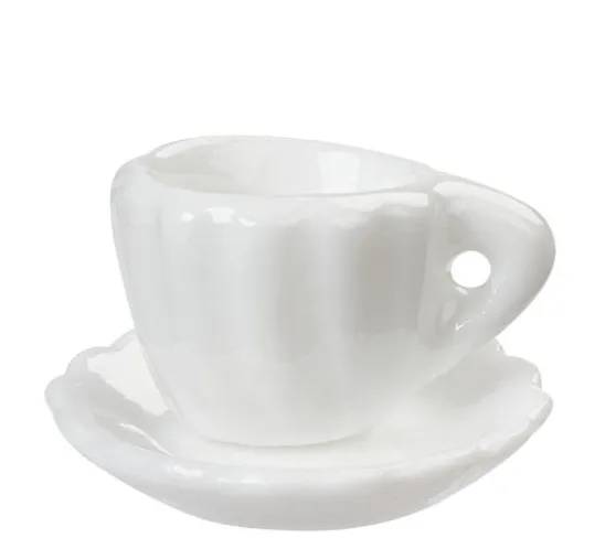 Miniatur Tasse mit Unterteller