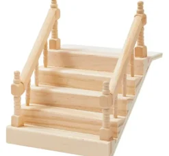 Miniatur Treppe mit Handlauf
