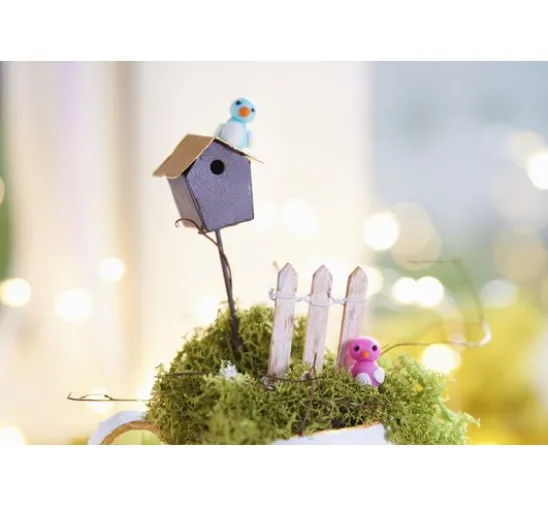 Miniatur Vogelhäuschen "Lyss"