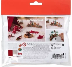 Mini Bastelset Wichteltür "Campen gehen"