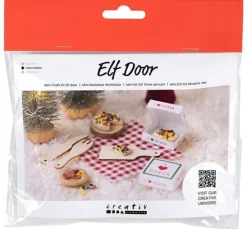 Mini Bastelset Wichteltür 
