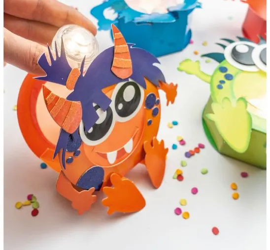 Minilichter-Set "Monster"