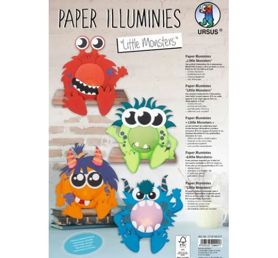 Minilichter-Set "Monster"
