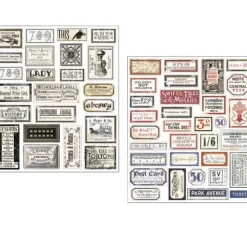 Mixed Media Sticker Set