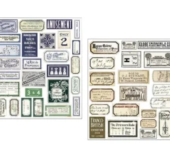 Mixed Media Sticker Set
