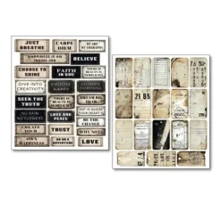 Mixed Media Sticker Set