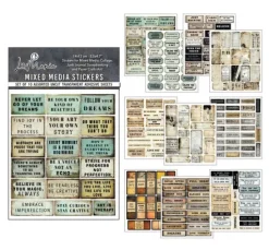 Mixed Media Sticker Set