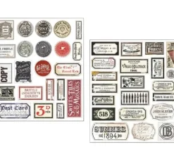 Mixed Media Sticker Set