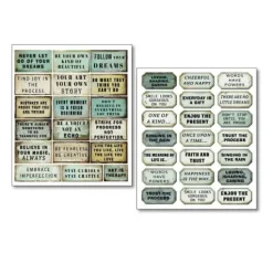 Mixed Media Sticker Set