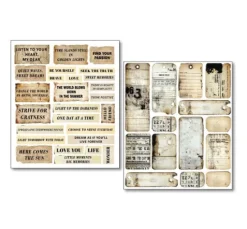 Mixed Media Sticker Set