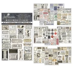 Mixed Media Sticker Set