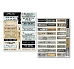 Mixed Media Sticker Set