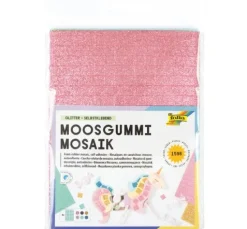 Moosgummi-Mosaik, selbstklebend