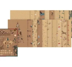 Motivblock "Kraftpapier Xmas"