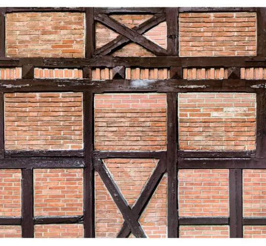Motiv-Fotokarton "Fachwerk"