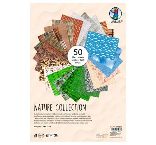 Motiv-Fotokarton-Kollektion "Nature"