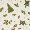 Motiv-Stoff Leinenoptik "Woodland"