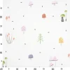 Motiv-Stoff Satinoptik "Kleine Pilze Kunterbunt"