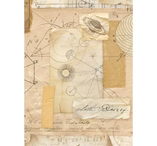 Motiv-Strohseide Backgrounds "A New Beginning", 8er-Set