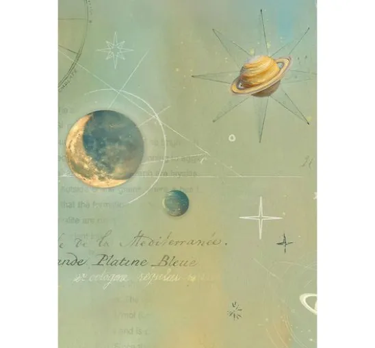 Motiv-Strohseide Backgrounds "A New Beginning", 8er-Set