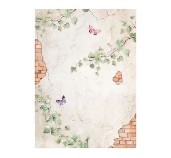 Motiv-Strohseide Backgrounds "Lavender"