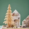 Motiv-Strohseide "Cosy Winter"