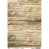 Motiv-Strohseide "Country Wood"