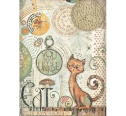 Motiv-Strohseide "Furry Friends - You are Unique"