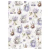 Motiv-Strohseide "Morning in Provence - Bezaubernde Landschaft",