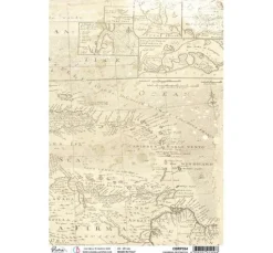 Motiv-Strohseide "Reiseziel Karibik"